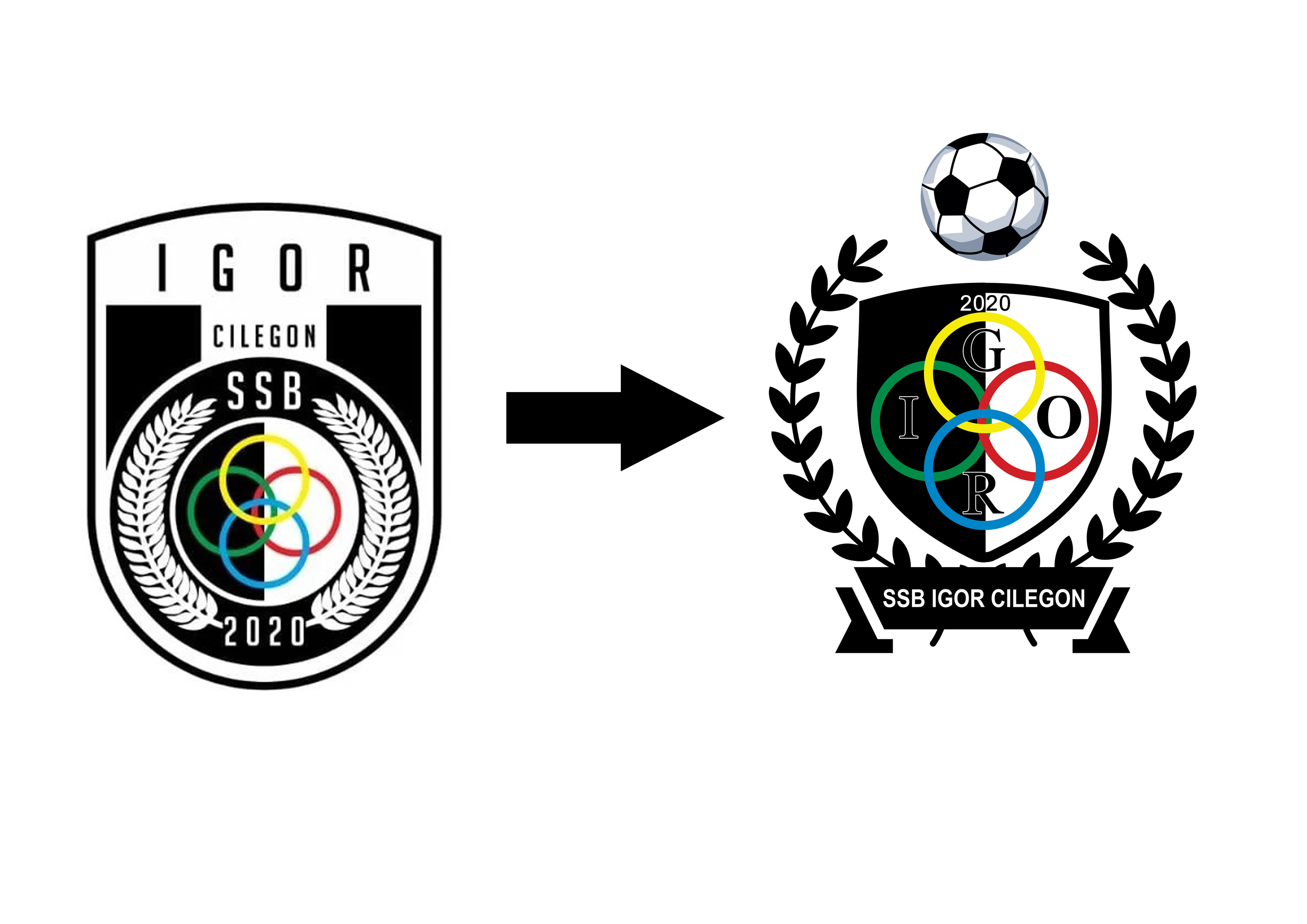 PERUBAHAN LOGO SSB IGOR CILEGON